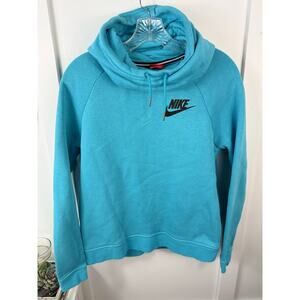 Nike Women's Blue Hoodie Sweater